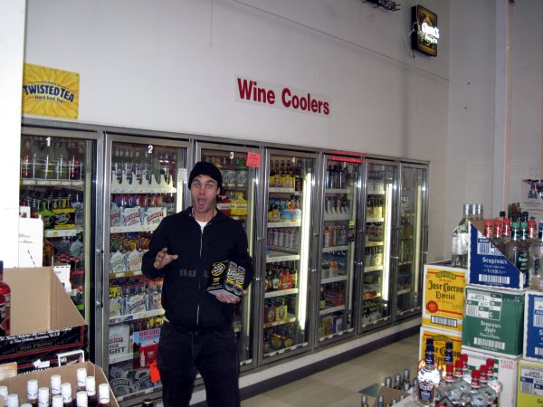 brian likes wine coolers