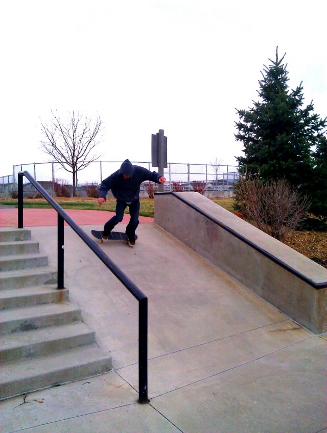 old man kickflip!!!