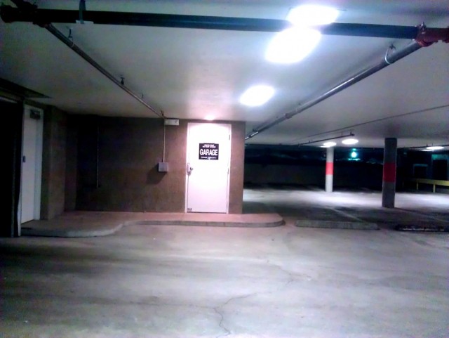 gotta admit, i hate the cold, but i love parking garages