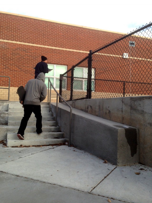 yeap, skated a 9 stair