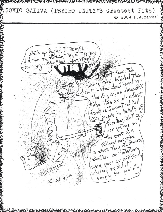 psycho unity comic by frank zirbel