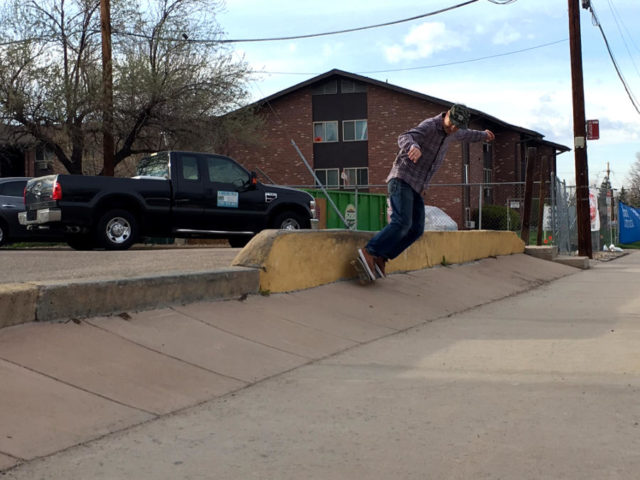 bank to curb and ledge and flatground and traffic