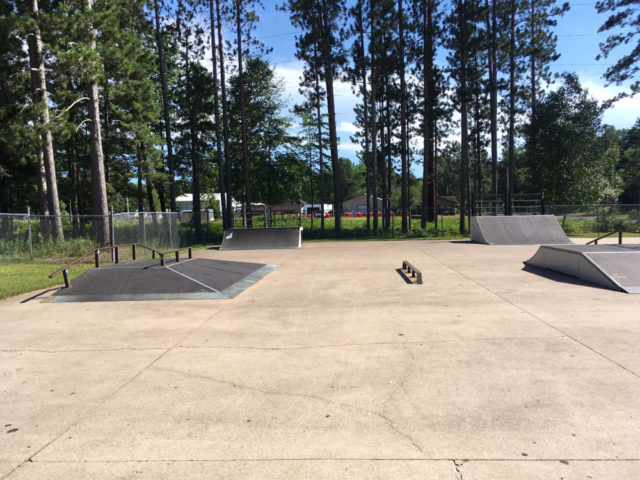 woodruff wi skatepark