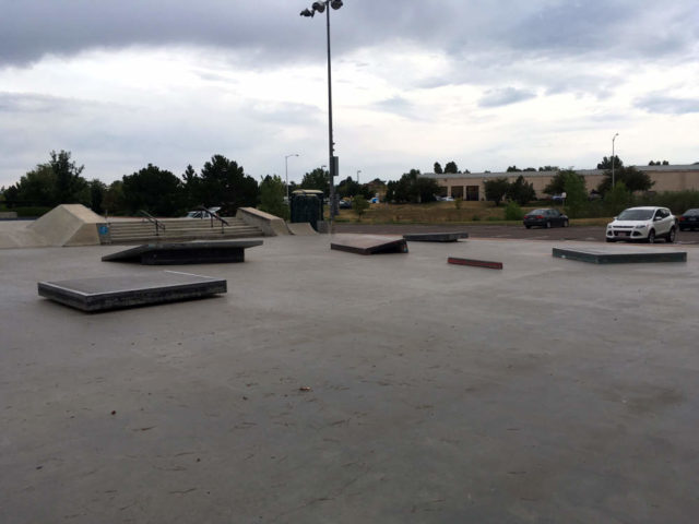 broomfield skatepark. i wish it was always this empty