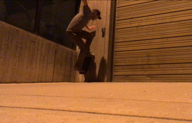 wallride to fakie